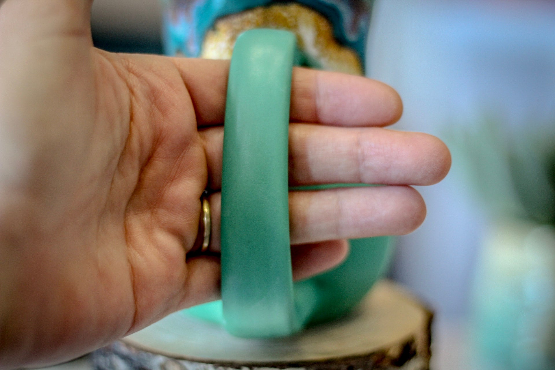 01-C Sonora Gourd Mug, 14 oz.