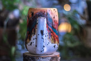 01-A Desert Rainbow Gourd Mug, 26 oz.