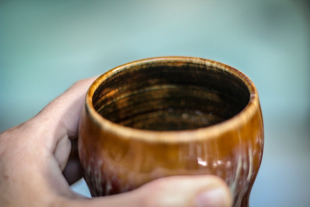 04-A Electric Falls Textured Gourd Mug -  MISFIT, 16 oz. - 15% off