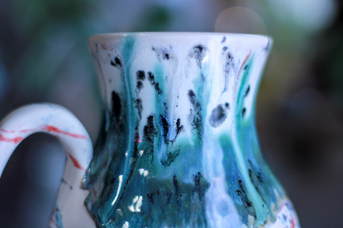 04-C Corona Flow Variation Barely Flared Notched Mug, 21 oz.