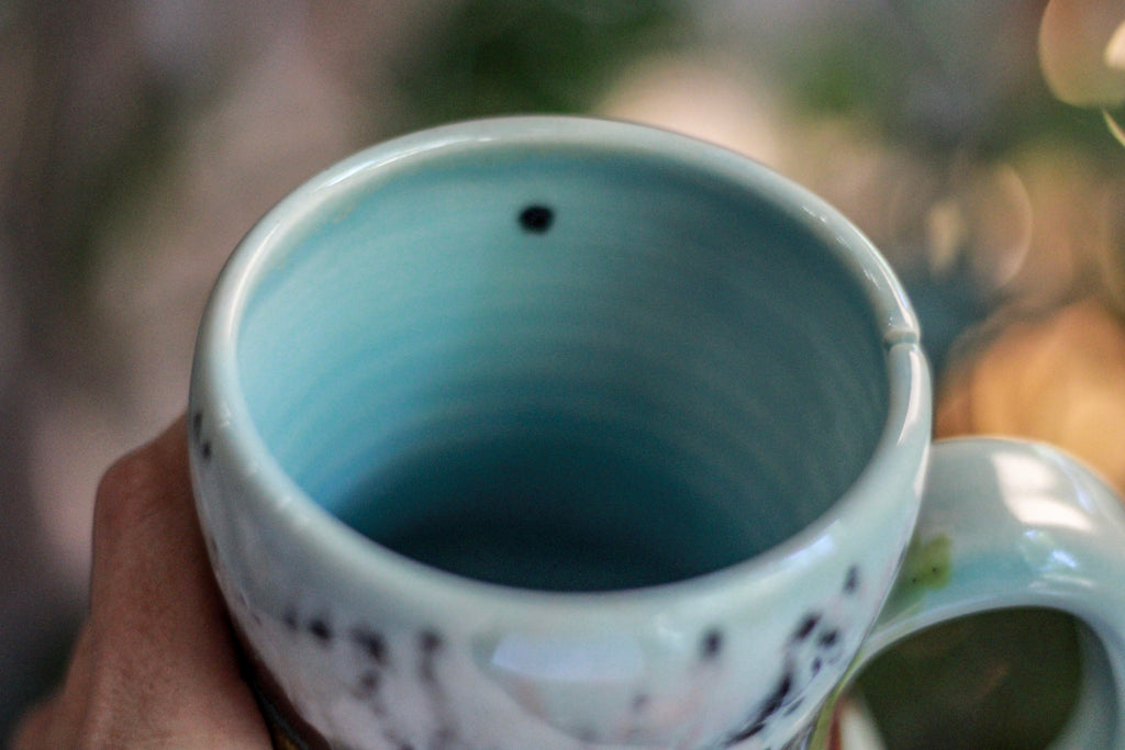 05-C Rainbow Grotto Notched Mug, 20 oz.