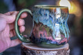 17-D Olive Grotto Gourd Mug, 12 oz.