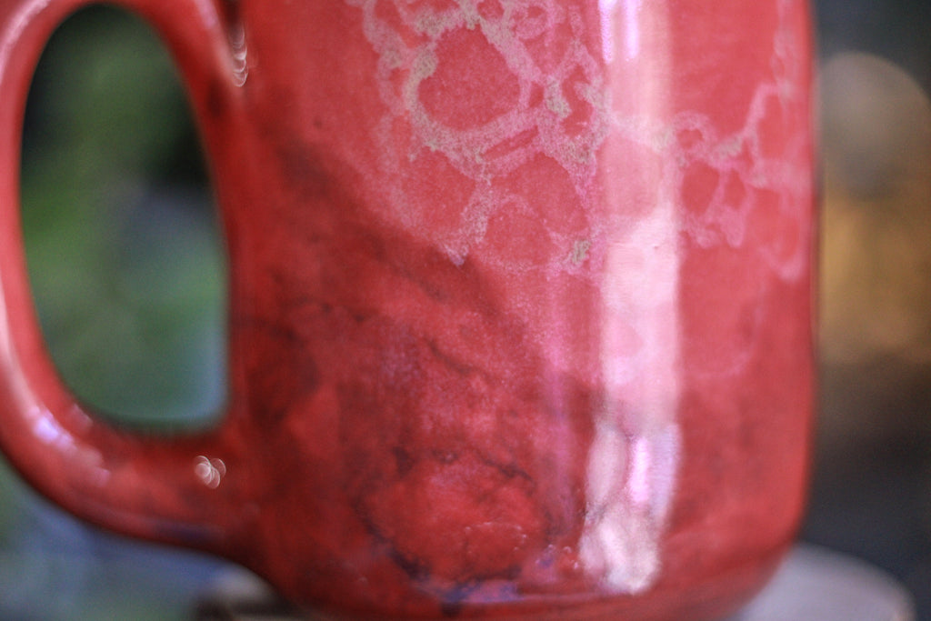 09-C Coral Stone EXPERIMENT Notched Mug, 23 oz.