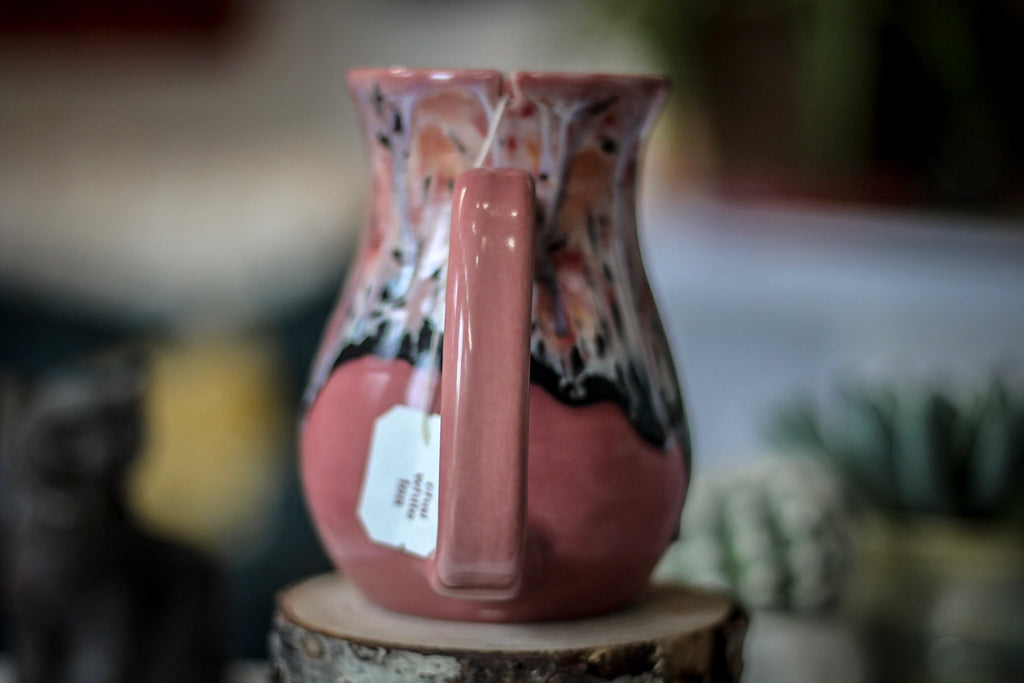 06-E Granny's Lace Variation Flared Notched Mug - MINOR MISFIT, 16 oz. - 10% off