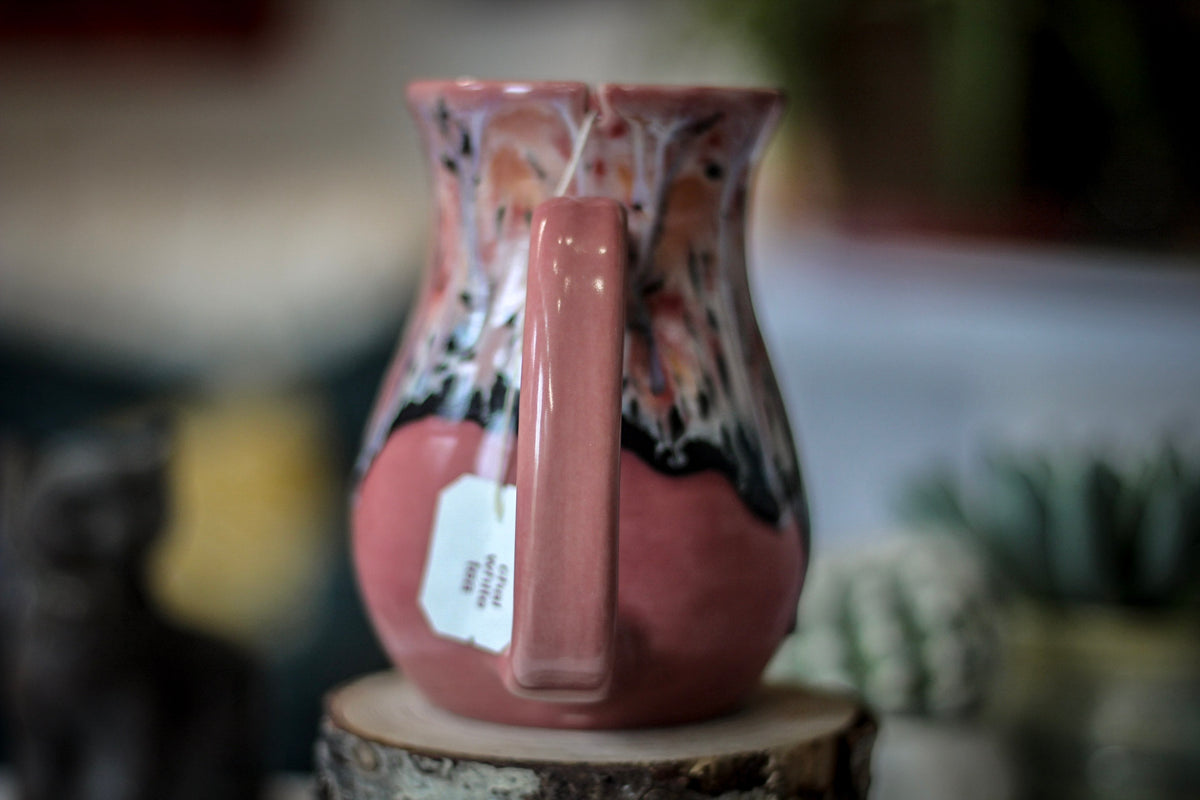 06-E Granny's Lace Variation Flared Notched Mug - MINOR MISFIT, 16 oz. - 10% off