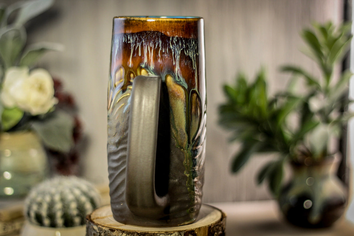 62 HOT MESS!!! Textured Stein Mug, 22 oz.
