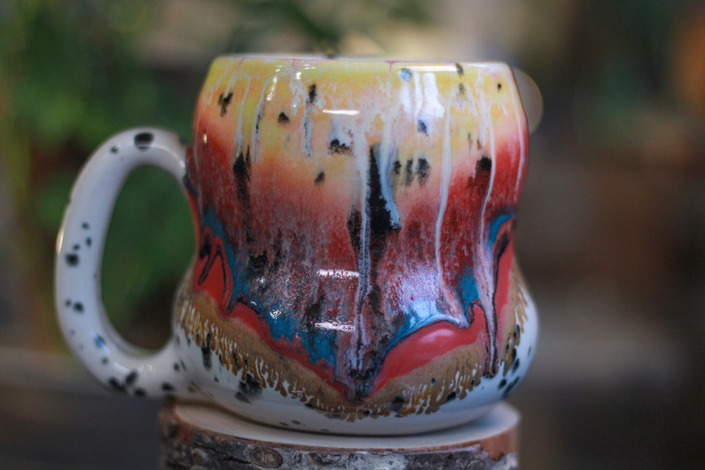 05-B Desert Rainbow Gourd Mug - TOP SHELF, 23 oz.