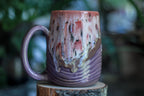 05-E Granny's Lace Textured Mug, 18 oz.