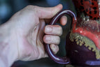 17-C Red and Purple PROTOTYPE Flared Mug, 23 oz.