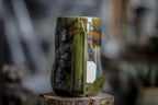 05-D Boreal Mist PROTOTYPE Notched Gourd Mug, 15 oz.