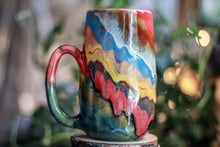 Load image into Gallery viewer, 07-E Crazy Rainbow Mug, 28 oz.