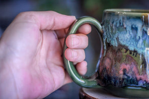 17-D Olive Grotto Gourd Mug, 12 oz.