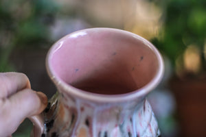 05-D Granny's Lace Flared Textured Mug - 21 oz.