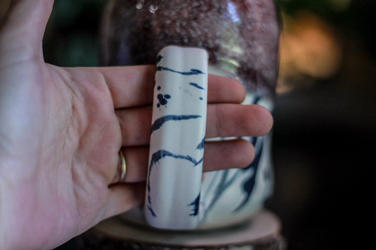 05-D Sonora Snow Variation Gourd Mug, 22 oz.