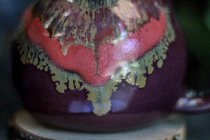 17-C Red and Purple PROTOTYPE Flared Mug, 23 oz.