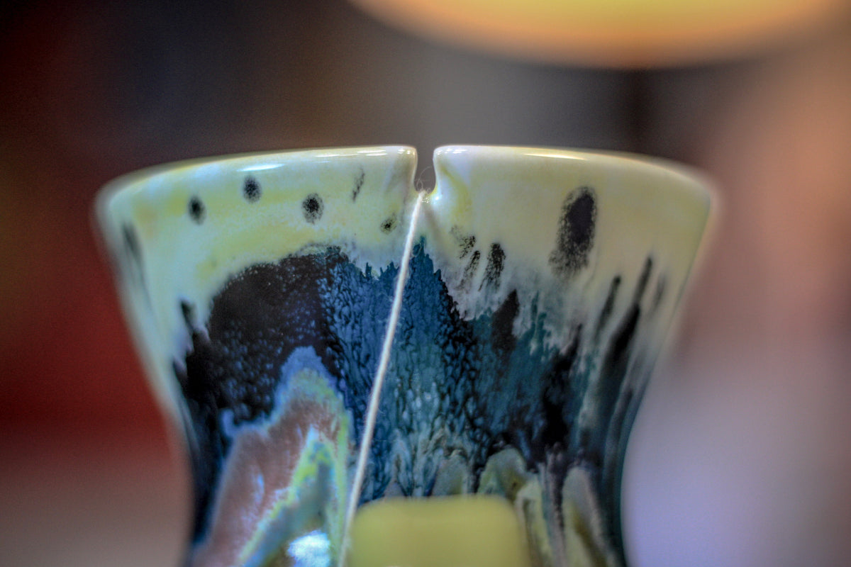 05-A Grotto PROTOTYPE Notched Flared Mug, 18 oz.