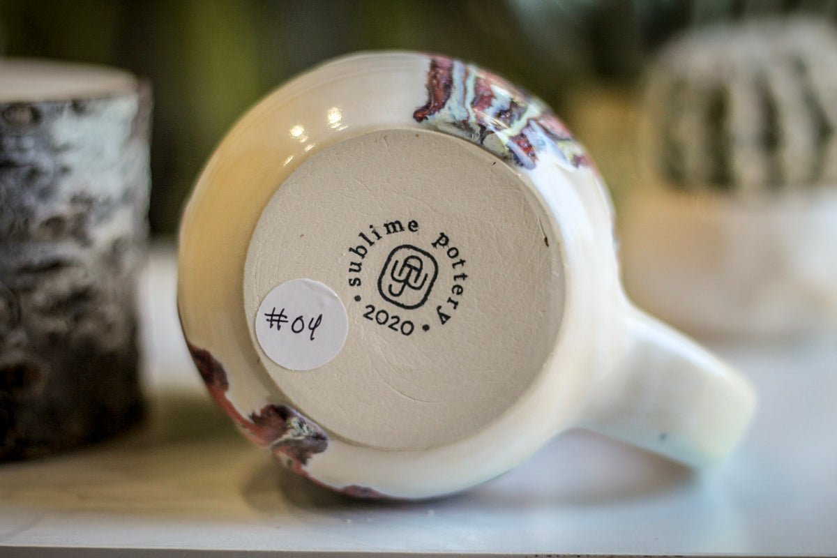 04-A PROTOTYPE Textured Flared Mug, 20 oz.