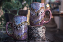 Load image into Gallery viewer, 05-B (each) Lavender Fields Notched Mug Set, 23 oz.