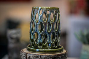 06  Mossy Wave Candle Pillar