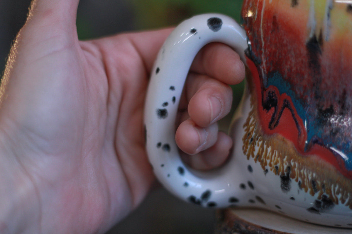 05-B Desert Rainbow Gourd Mug - TOP SHELF, 23 oz.