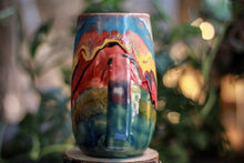 Load image into Gallery viewer, 07-E Crazy Rainbow Mug, 28 oz.