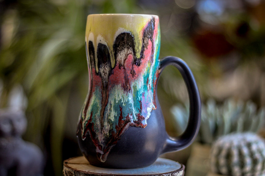 05-A PROTOTYPE Gourd Mug - TOP SHELF, 18 oz.