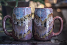 Load image into Gallery viewer, 05-B (each) Lavender Fields Notched Mug Set, 23 oz.