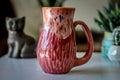 06-D Coral Meadow Barely Flared Textured Mug - MISFIT, 14 oz. - 15% off