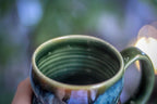 17-D Olive Grotto Gourd Mug, 12 oz.