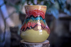 06-B Harvest Gold Rainbow Grotto Barely Flared Mug, 23 oz.
