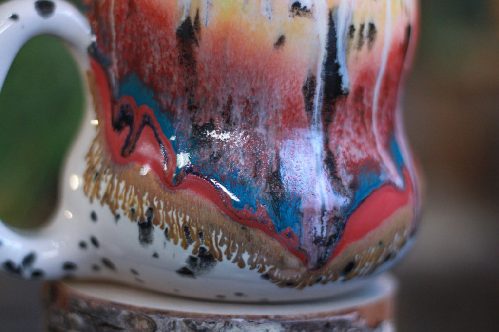 05-B Desert Rainbow Gourd Mug - TOP SHELF, 23 oz.