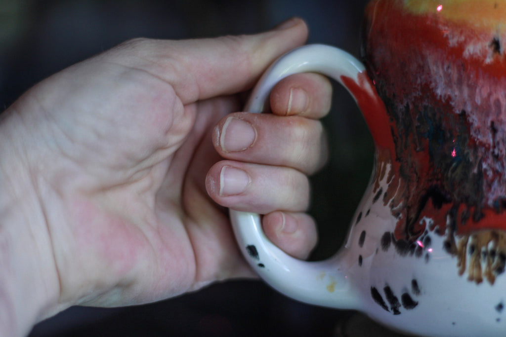 01-A+ Desert Rainbow PROTOTYPE Gourd Mug - TOP SHELF NEXT LEVEL, 20 oz.