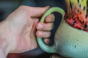 01-C Rainbow Serpent Flared Fat-Bottomed Mug, 26 oz.