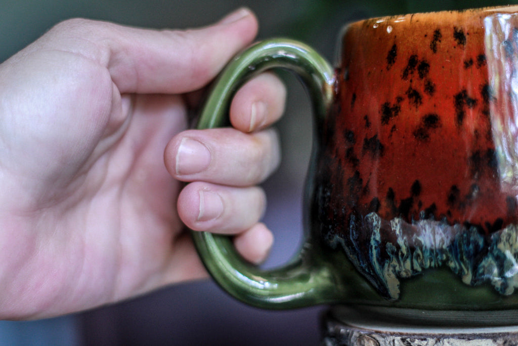 01-D Molten Melon Squat Gourd Mug - TOP SHELF, 22 oz.