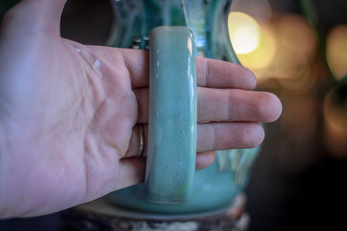 DRAWING WINNER: 02-B Champlain Falls Notched Flared Acorn Mug - TOP SHELF, 24 oz.