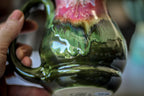 01-A Coral Mountain Meadow Barely Flared Acorn Mug - TOP SHELF, 20 oz.
