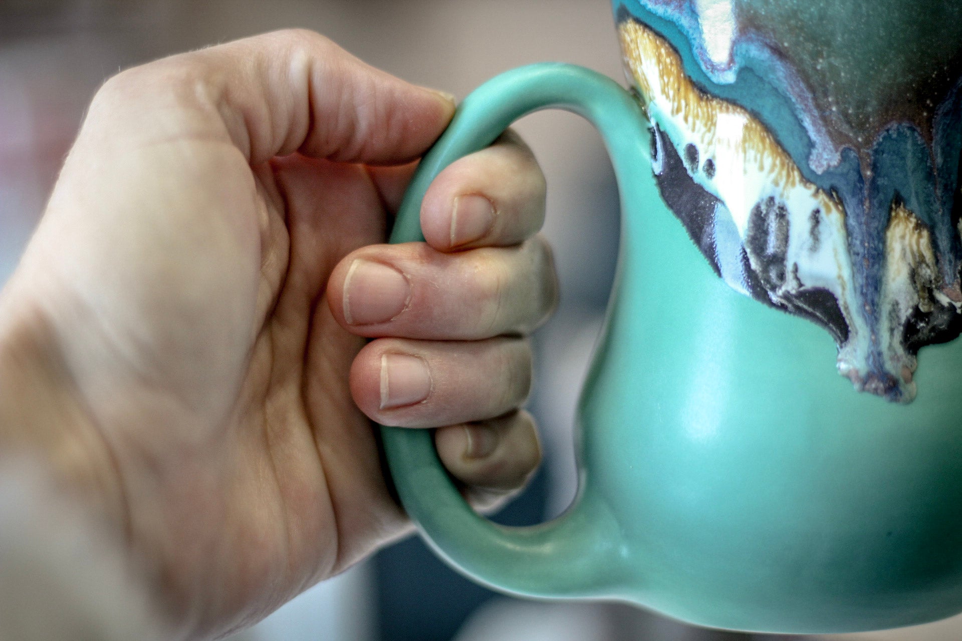 01-C Sonora Gourd Mug, 14 oz.