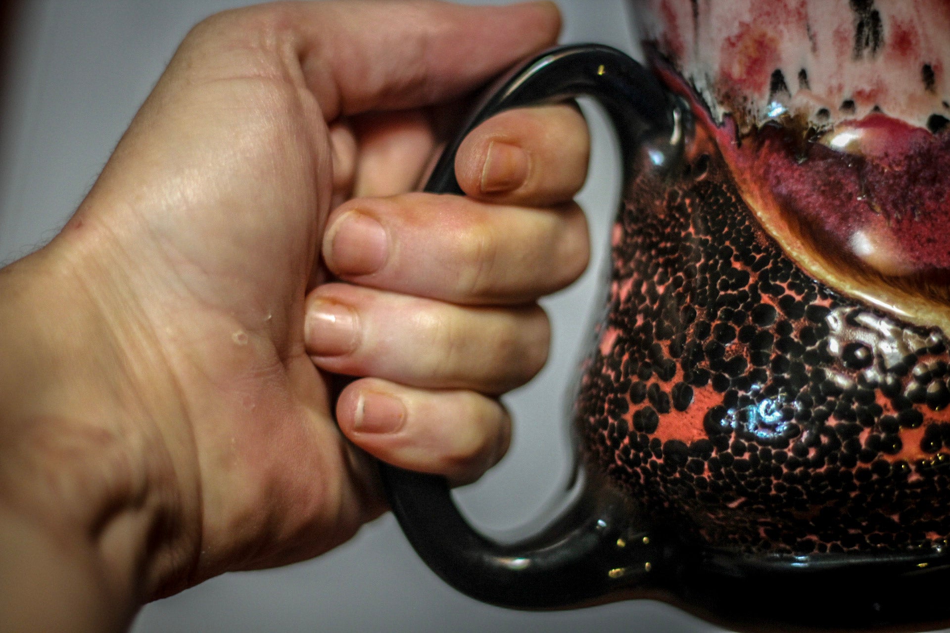 01-B Coral Mountain Lava Flared Acorn Mug - ODDBALL, 18 oz. - 10% off