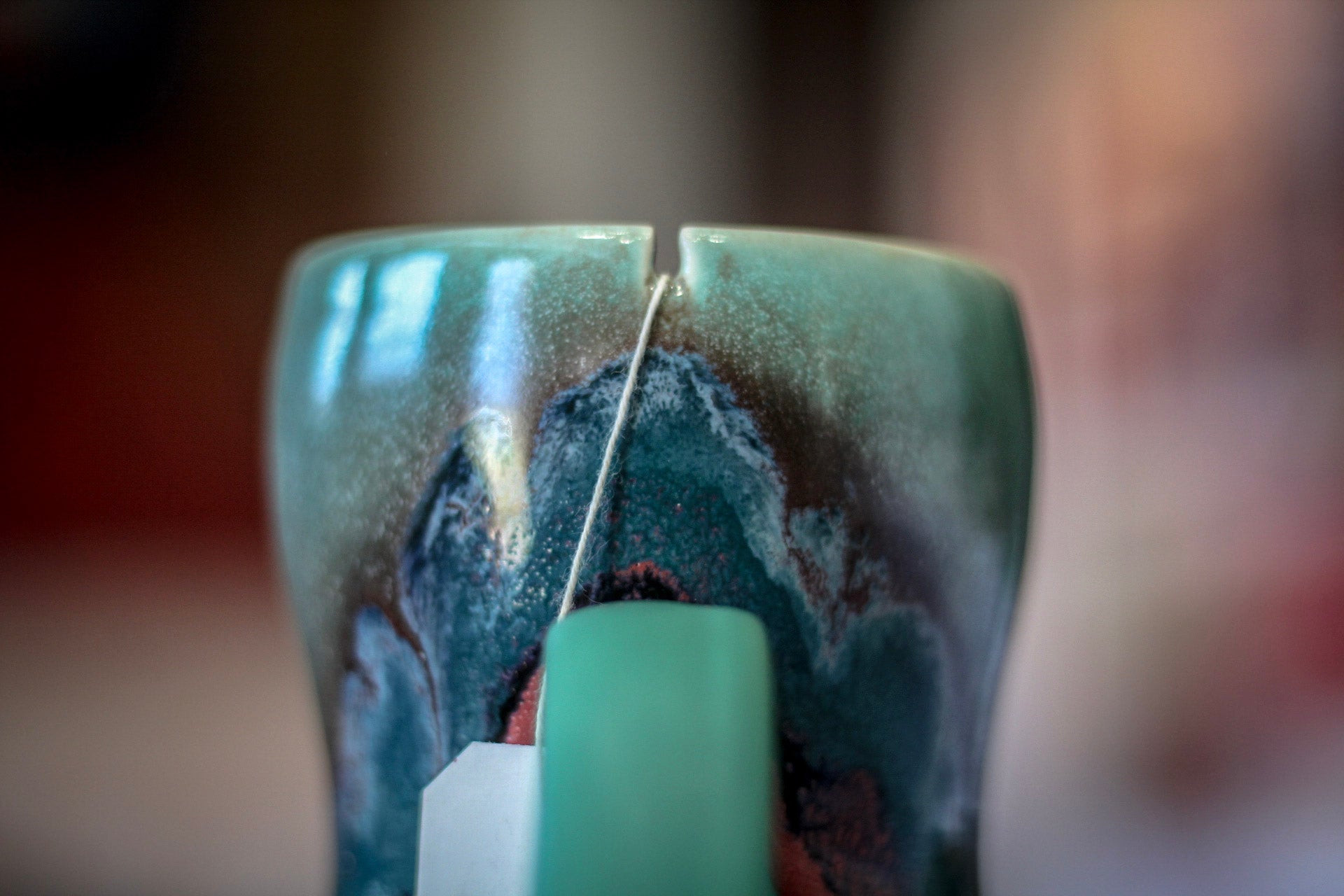 01-B Sonora Notched Gourd Mug - TOP SHELF, 18 oz.