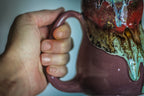 01-A Alpine Mountain Meadow Gourd Mug - MISFIT, 20 oz. - 5% off