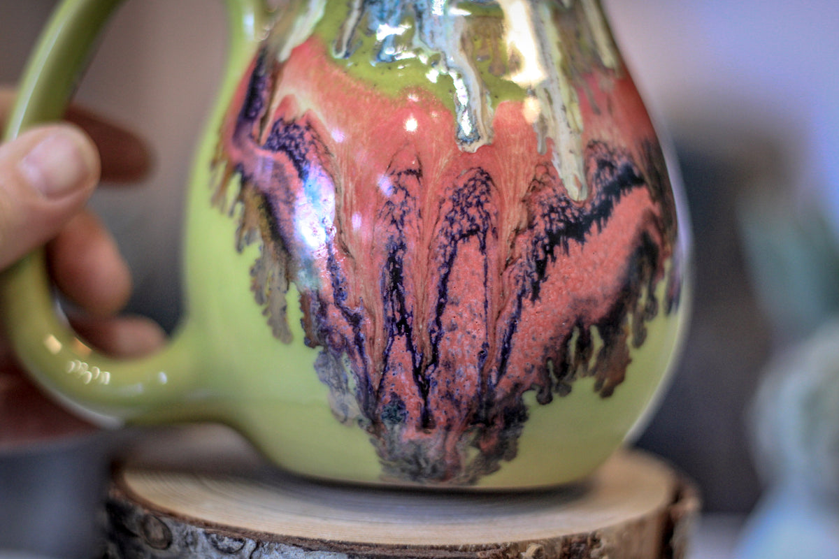 05-A Grotto PROTOTYPE Notched Flared Mug, 18 oz.