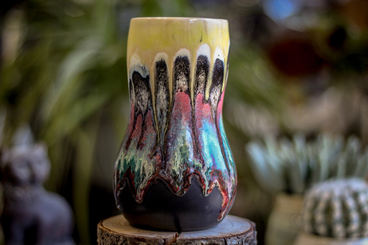 05-A PROTOTYPE Gourd Mug - TOP SHELF, 18 oz.