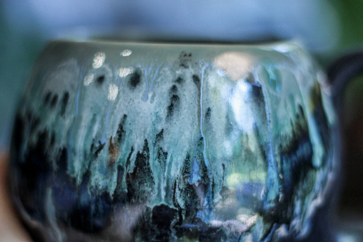 06-B Champlain Shale Notched Squat Gourd Mug - MINOR MISFIT, 20 oz. - 10% off