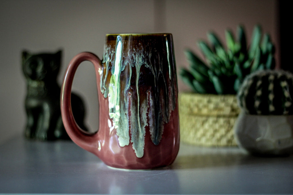 07-D New Wave Crystal Mug, 17 oz.