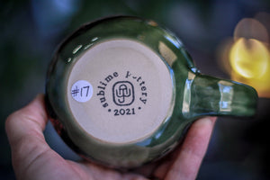 17-D Olive Grotto Gourd Mug, 12 oz.