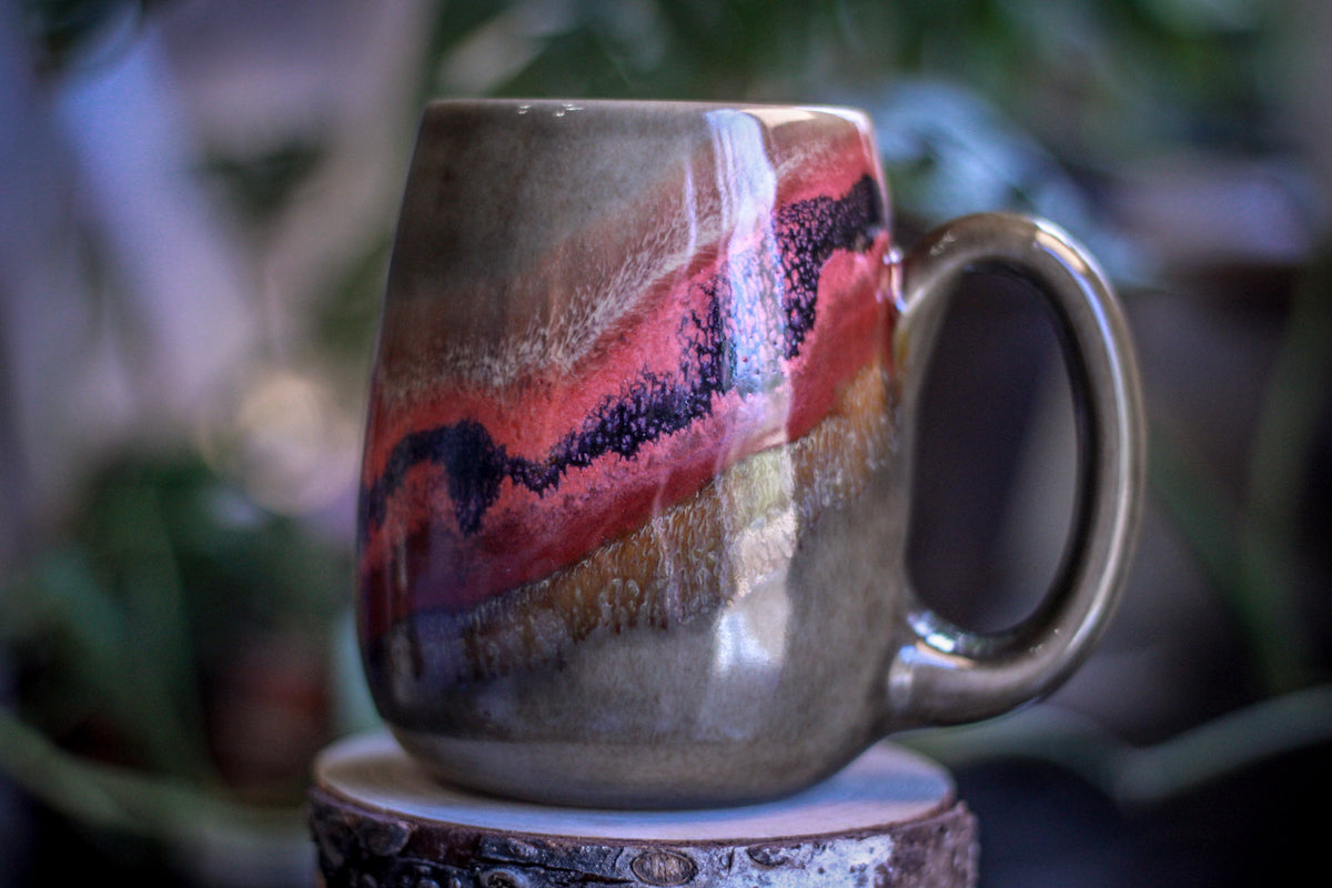 05-D Grey & Pink PROTOTYPE Mug, 17 oz.