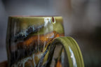 05-D Boreal Mist PROTOTYPE Notched Gourd Mug, 15 oz.