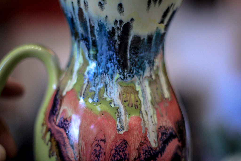 05-A Grotto PROTOTYPE Notched Flared Mug, 18 oz.