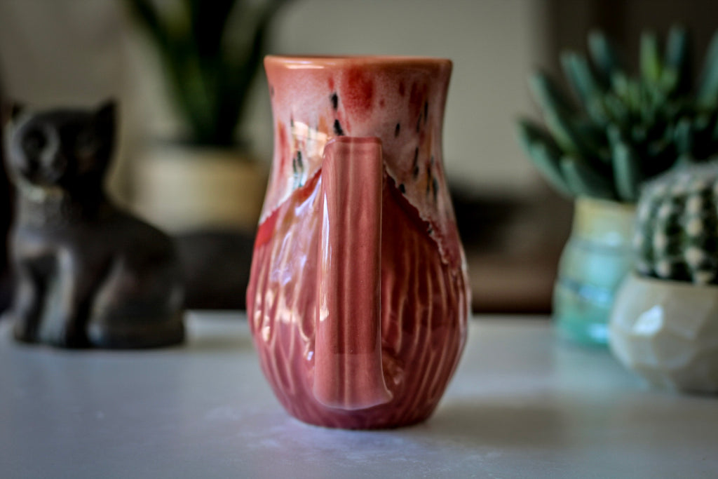 06-D Coral Meadow Barely Flared Textured Mug - MISFIT, 14 oz. - 15% off