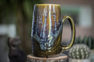 06-E Mossy Wave Textured Mug, 19 oz.